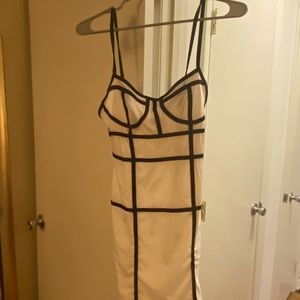 SALE BRAND New white and black dress!!